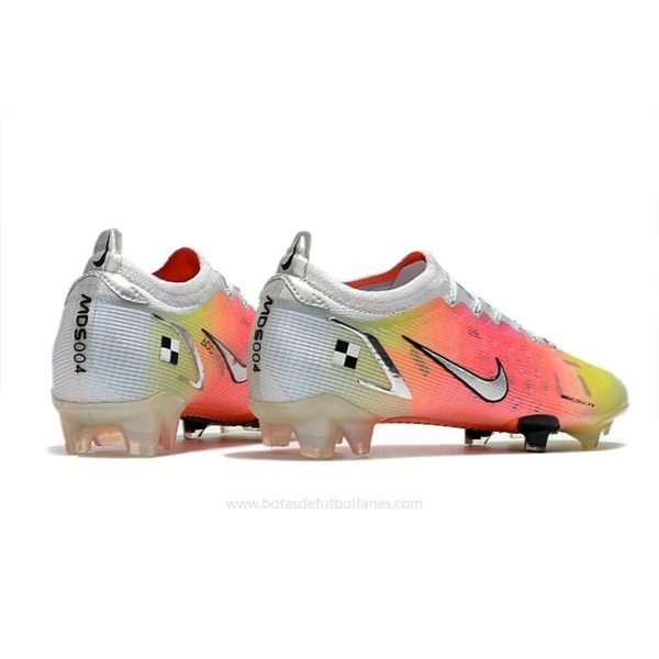 Nike Mercurial Vapor XIV Elite FG Blanco Rosa Plata